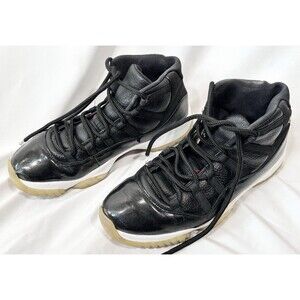 Nike Air Jordan 11 Retro '72-10' Athletic Shoes Mens Size 12-Black 378037-002